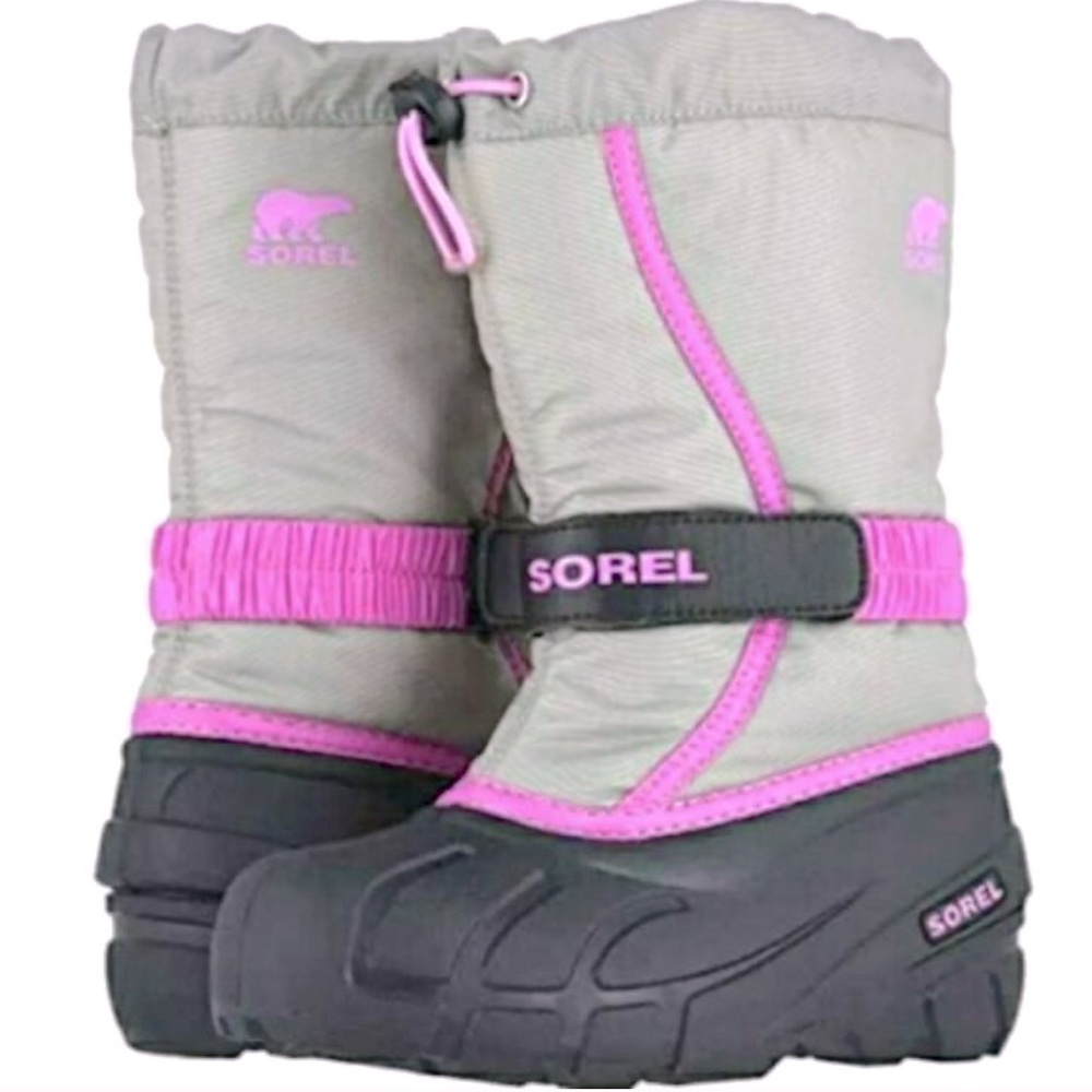 Sorel Kids' Flurry Weather Resistant Snow Boot sz 1